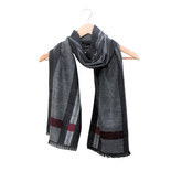 MINIMALIST EDGE WOOL SCARF