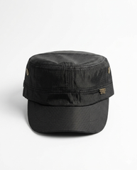 JET BLACK ZEPHYR PARACHUTE CADET CAP