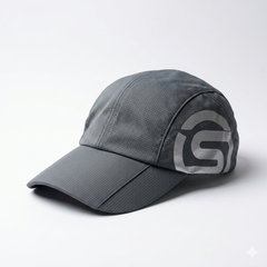 CHARCOAL FLOWGRID PARACHUTE CAP
