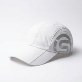 WHITE FLOWGRID PARACHUTE CAP