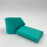 ZINC GREEN SELF PRINTED TIE & POCKET SQUARE SET