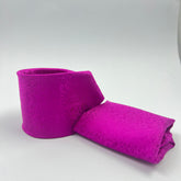 DEEP MAGENTA SELF PRINTED TIE & POCKET SQUARE SET