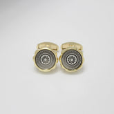 Golden Sunburst Cufflinks