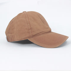 RUST BROWN VINTAGE FASHION BASEBALL CAP