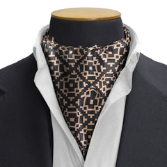 JACQUARD SILK CRAVAT