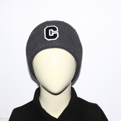 COZY GREY WINTER BEANIE