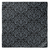 THE DARK VINTAGE SILK POCKET SQUARE