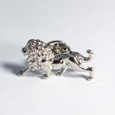 THE KING'S ROARD SILVER BROOCH