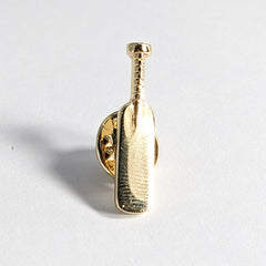 GOLD CRICKET FANATIC'S BROOCH