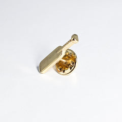 GOLD CRICKET FANATIC'S BROOCH