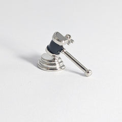 GAVEL OF HONOUR SILVER PIN
