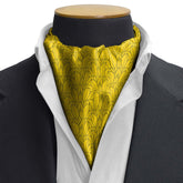 SUNNY FOLIAGE SILK CRAVAT