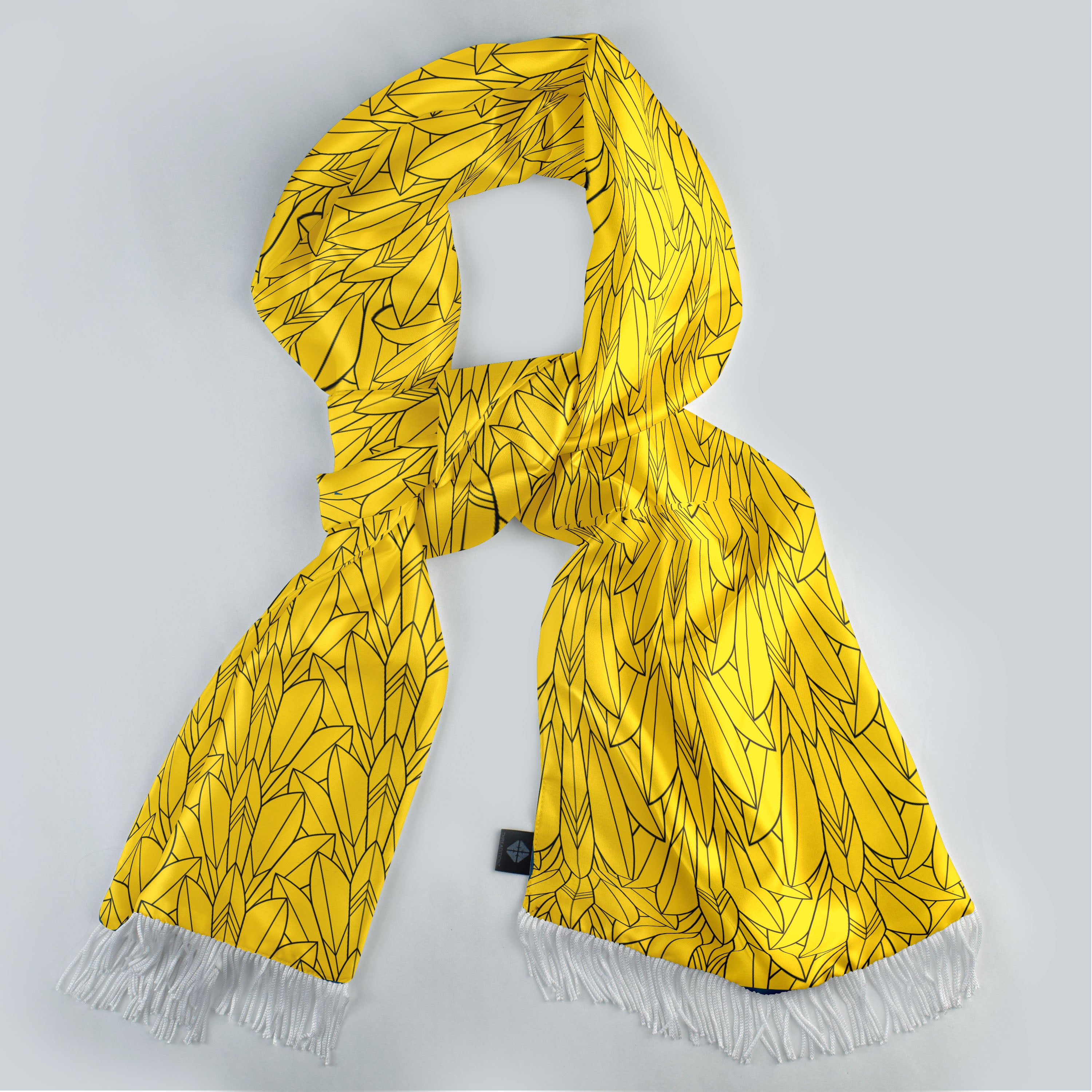 SUNNY FOLIAGE SILK SCARF