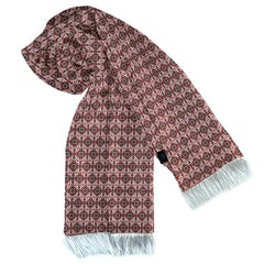 TRADITIONAL AJRAK SILK MEN SCARF (LUXE COLLECTION)