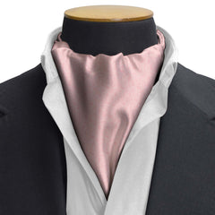 THE FESTIVE PINK SILK CRAVAT