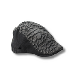 CHARCOAL DUCKBILL FLAT WINTER CAP