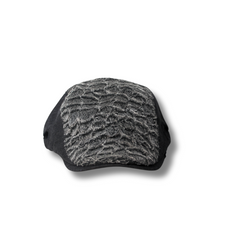 CHARCOAL DUCKBILL FLAT WINTER CAP