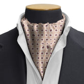 W21-DAISY SILK CRAVAT