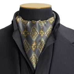 W21- Diamond Brick SILK CRAVAT