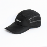 Jet Black Drift Edge Parachute Cap - Enhanced