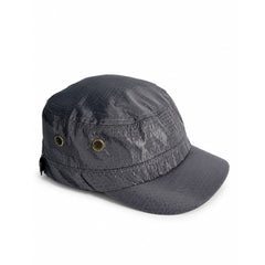 GRAPHITE GREY ZEPHYR PARACHUTE CADET CAP