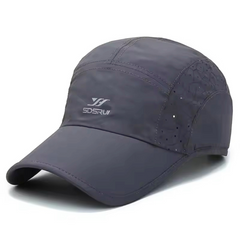 GREY VENTURA-MOSAIC PARACHUTE CAP