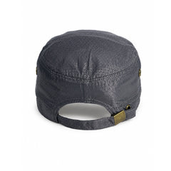 GRAPHITE GREY ZEPHYR PARACHUTE CADET CAP
