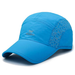 SKY BLUE VENTURA-MOSAIC PARACHUTE CAP
