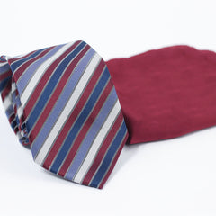 THE REGIMENTAL STRIPED TIE SET