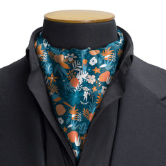 W21-Tropica Bird SILK CRAVAT