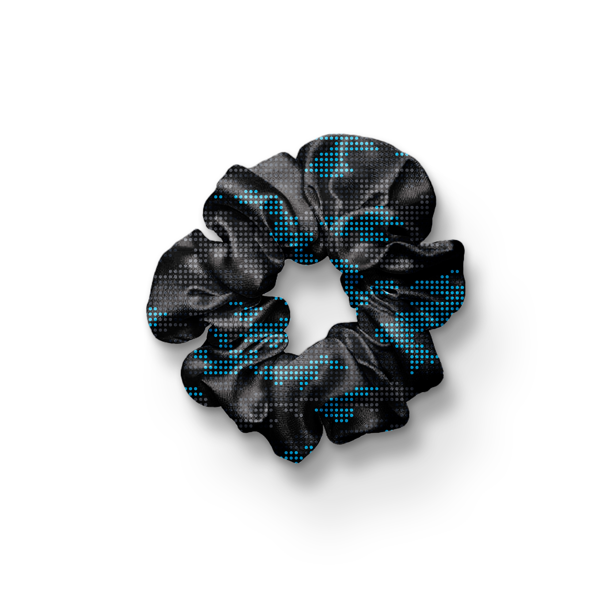 DTG-CAMO1 SILK SCRUNCHIE