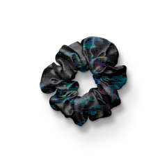 DTG-CAMO1 SILK SCRUNCHIE