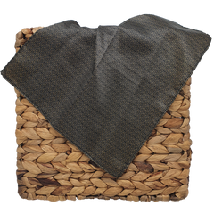 Black & Gold Diamond Pattern Pocket Square5