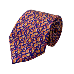Multi Splash Paisleys Necktie