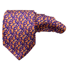 Multi Splash Paisleys Necktie
