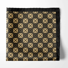 SQUARE MYSTERY SILK POCKET SQUARE