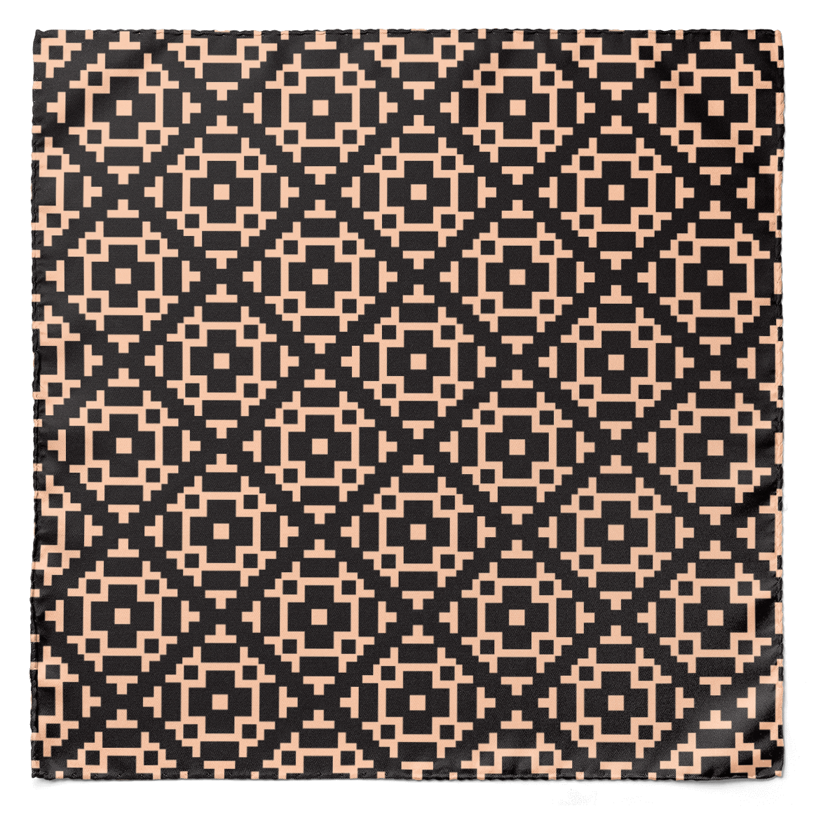 JACQUARD SILK POCKET SQUARE