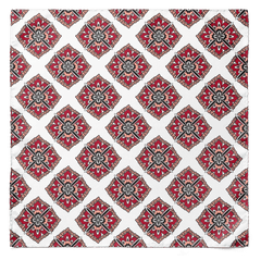 SWISS AJRAK SILK SCARF & POCKET SQUARE SET (LUXE COLLECTION)