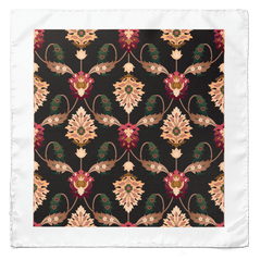 BLOSSOM SILK CRAVAT & POCKET SQUARE SET