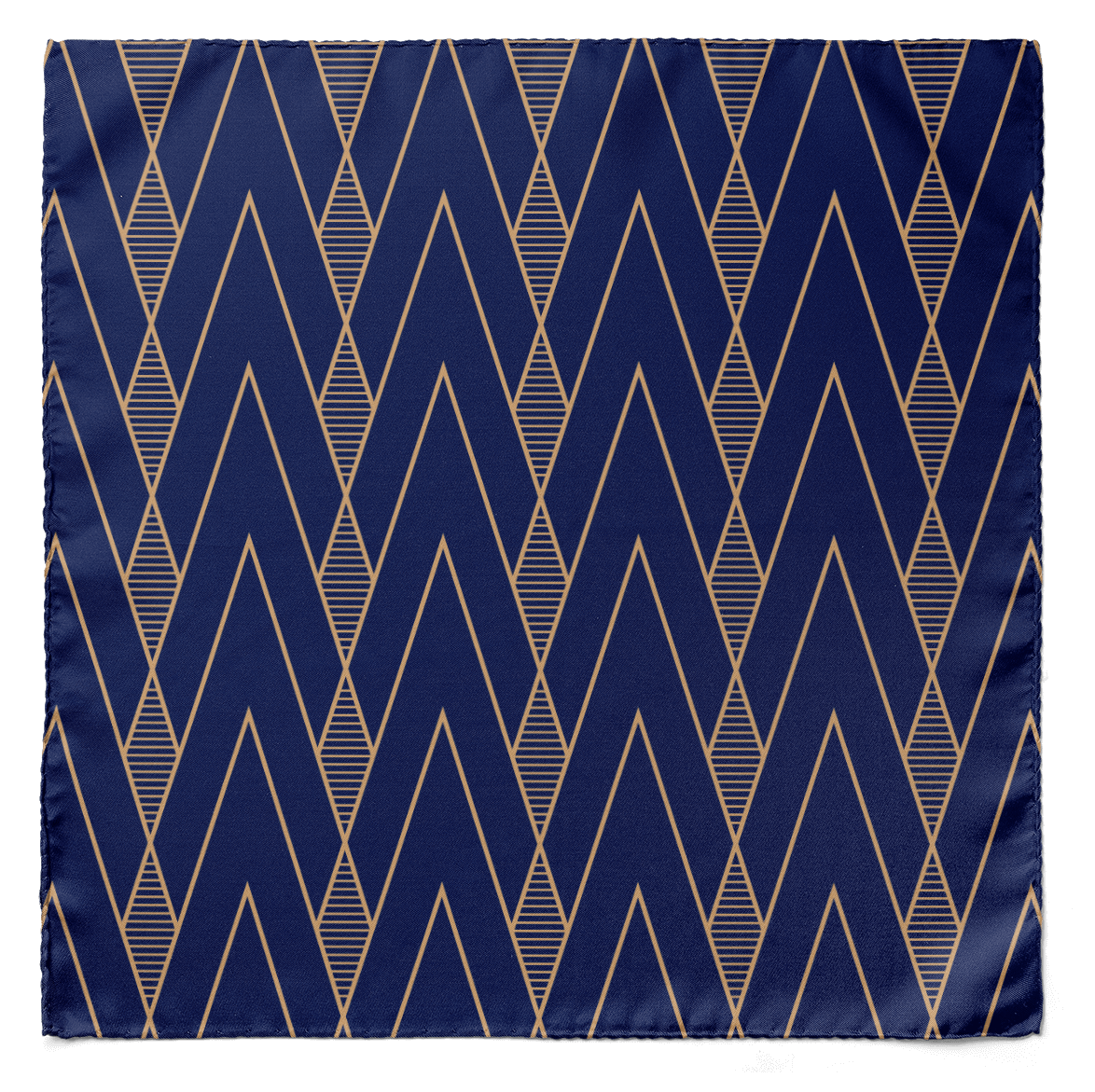 Egyptian Crypts Silk Pocket Square