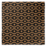 Golden Spiral Silk Pocket Square