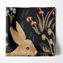 ENGLISH HARLEY SILK POCKET SQUARE