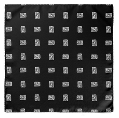 BLACK DIAMOND SILK CRAVAT