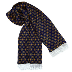 IRISH BLUE SILK MEN SCARF