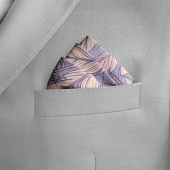 W21- FLAMINGO SILK POCKET SQUARE