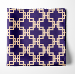 LAGOON SILK POCKET SQUARE