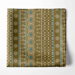 PERSIAN CARAMEL SILK POCKET SQUARE