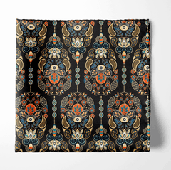 MUGHAL MOTIFS SILK POCKET SQUARE (LUXE COLLECTION)