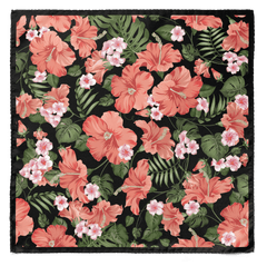 FLORAL FRENZY SILK POCKET SQUARE