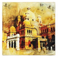 School of Arts Silk Pocket Square